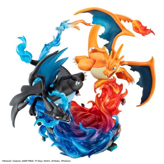 PRE-ORDER : G.E.M.EX Series Pokémon Mega Charizard X & Mega Charizard Y [Includes Special Mini Clear File]