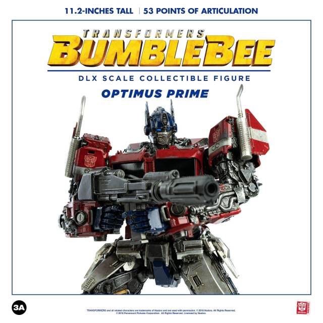 Pre-order : Transformers Bumblebee: DLX Scale Collectible Figure Series - Optimus Prime by 3A ThreeZero (Re-product)