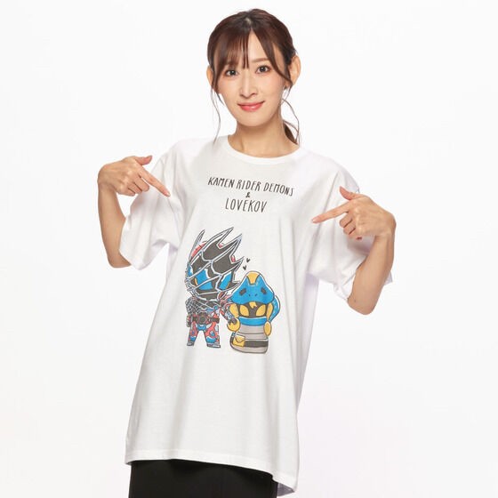 PRE-ORDER : Kamen Rider Revice Deformed T-shirt Two-shot Pattern Second Edition