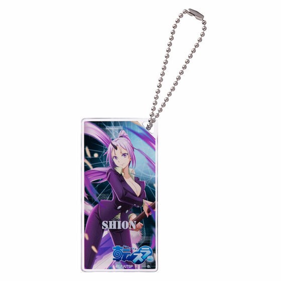 PRE-ORDER : [Hapikuro!] That Time I Got Reincarnated as a Slime: The Saga of How the Demon Lord and Dragon Founded a Nation Square Keychain (12 random types)