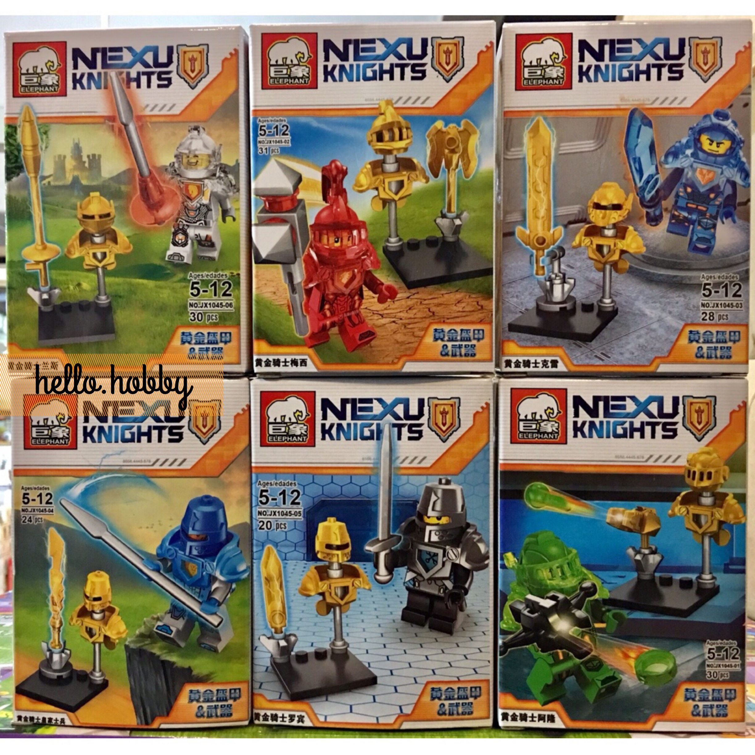 Elephant JX1045 01-06 Nexo Knights