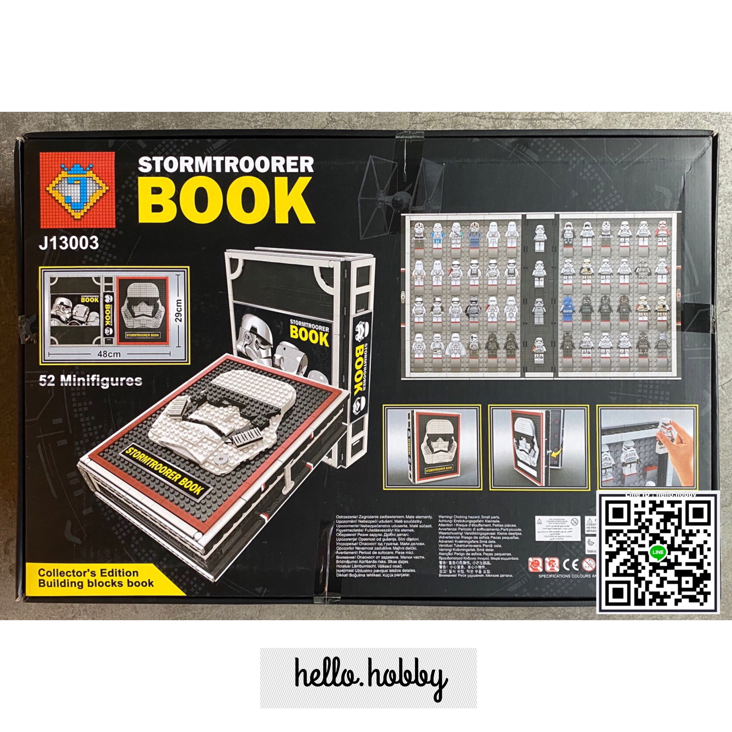 J 13003 Star Wars Stormtrooper Book 2480pcs