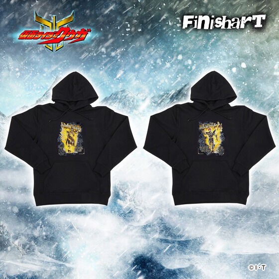 PRE-ORDER : FinisharT Kamen Rider Kuuga Ultimate Form & N-Daguva-Zeba Supernatural Combustion Ability Hoodie (2 types in total)