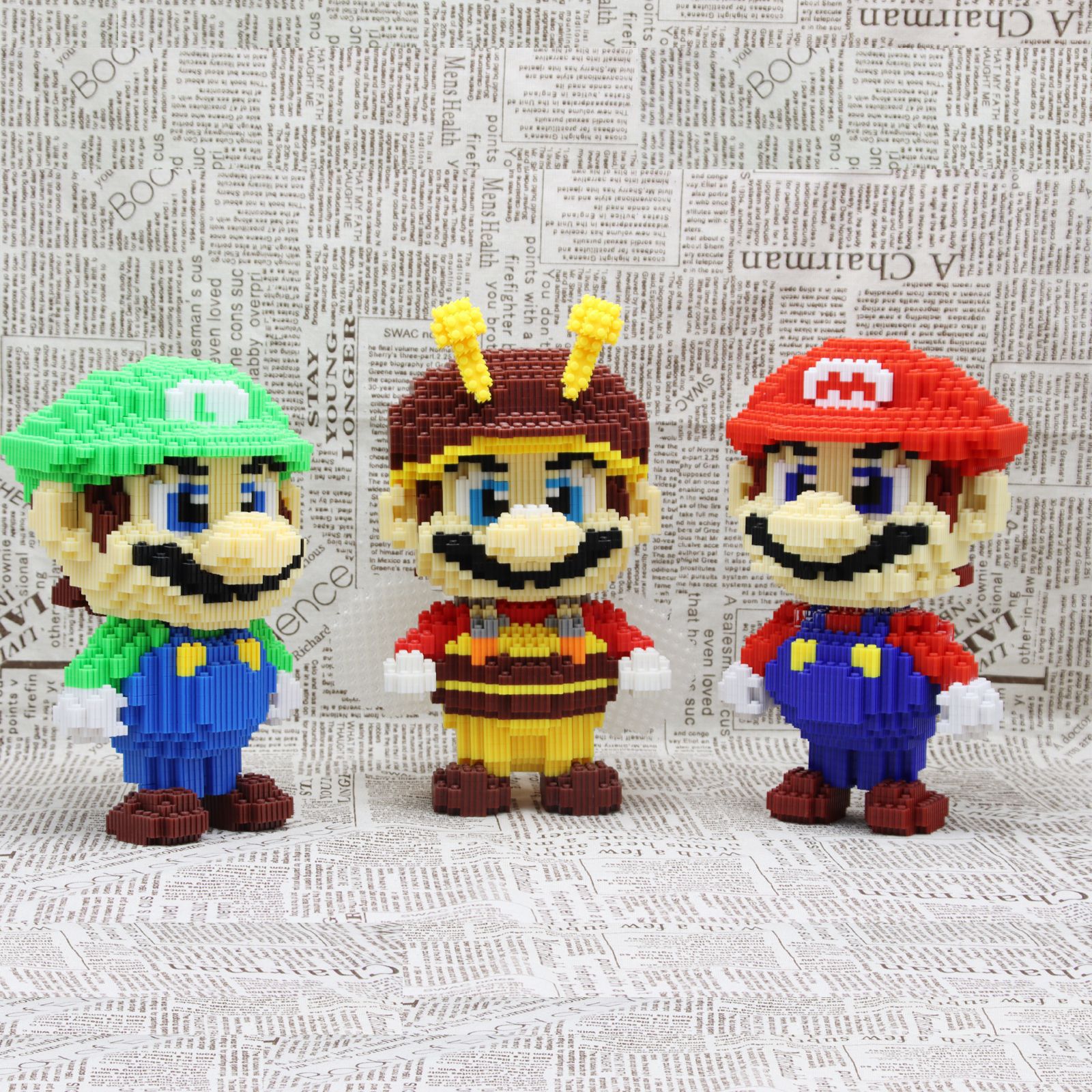 Haicaipin 8615, 8619, 8623-8623 Super Mario Bros. (แบบเฟือง)