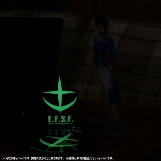 PRE -ORDER : Mobile Suit Gundam Glowing Acrylic Plate