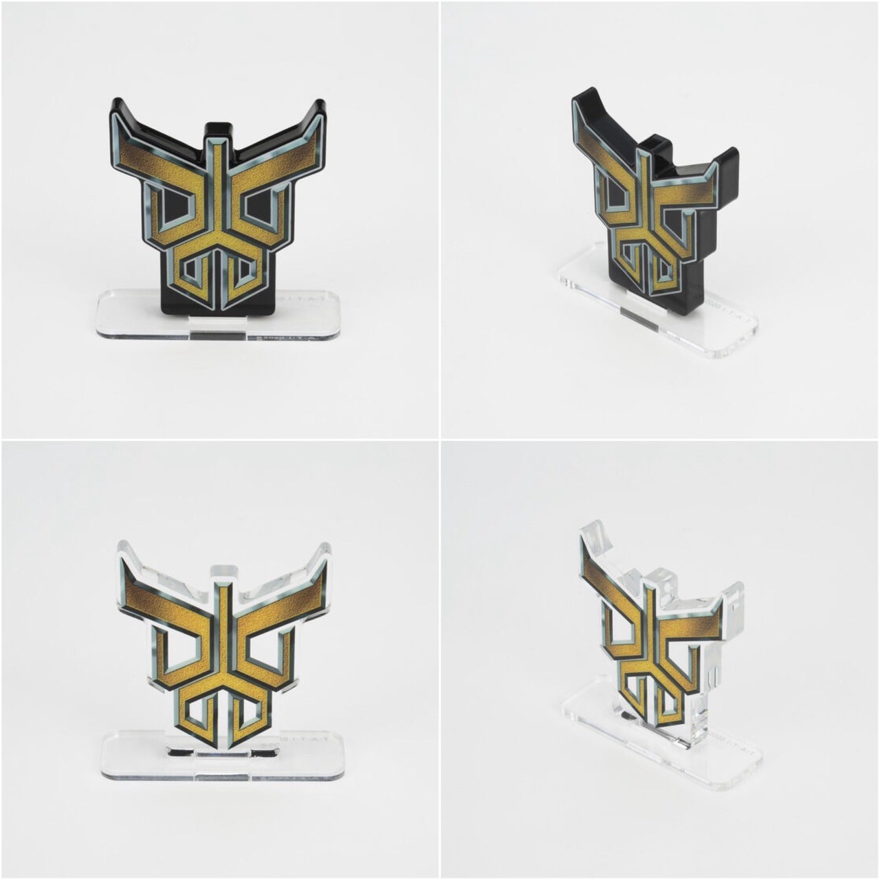 PRE-ORDER : Acrylic Logo Display EX Super Sentai / MASKED RIDER V3 / MASKED RIDER KUUGA Mark / Chouriki Sentai Ohranger