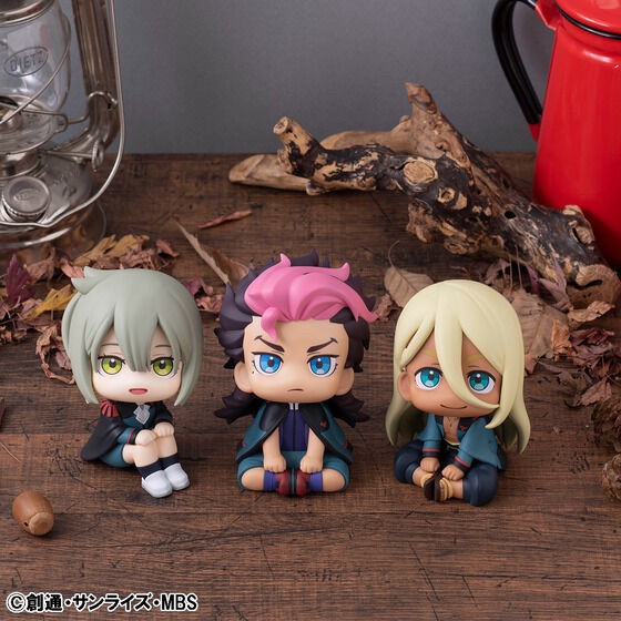 PRE-ORDER : Rukappu "Mobile Suit Gundam The Witch from Mercury" Guel & Elan (Reinforcement Personnel No. 5) & Shaddiq Set [with limited cushion]