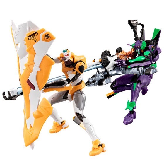 PRE-ORDER : EVA-FRAME-DX: Rebuild of Evangelion Yashima Operation Set (Metallic Color Ver.)