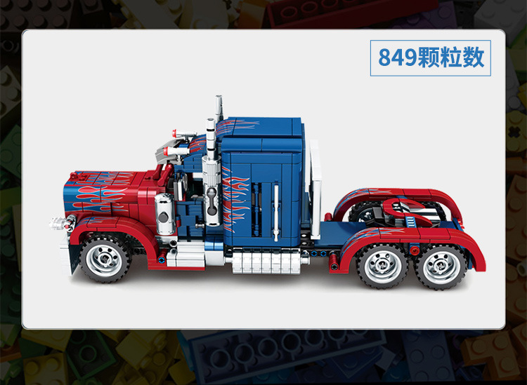 Sembo block 701803 Truck 849pcs