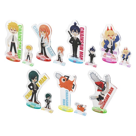 PRE-ORDER : Chainsaw Man Acrylic Stand Collection (Set 7 pcs included)