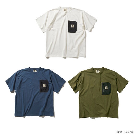 PRE-ORDER : STRICT-G JABURO "Mobile Suit Gundam" Pocket T-shirt