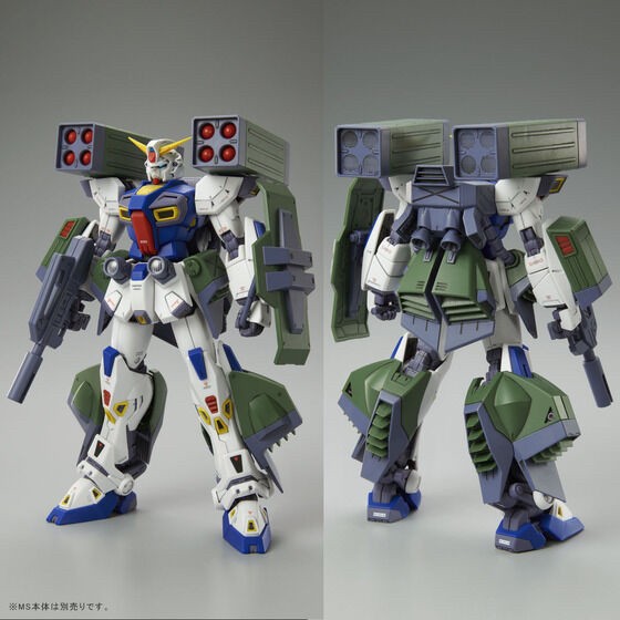 PRE-ORDER : MG 1/100 Mission Pack H-Type (for Gundam F90) Plastic Model