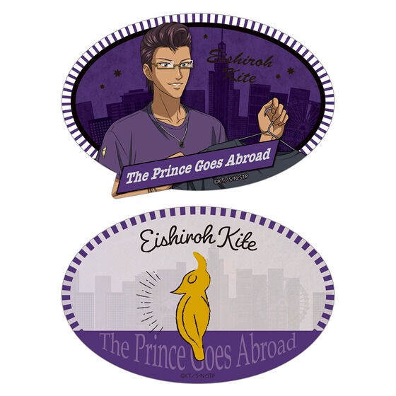PRE-ORDER : New Prince of Tennis The Prince Goes Abroad Luggage Sticker Set