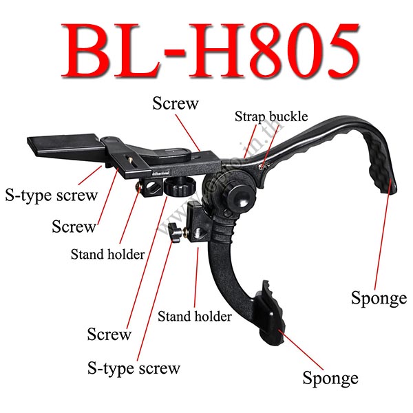 Video Rig Camera Bracket BL-H805 (Hand free)