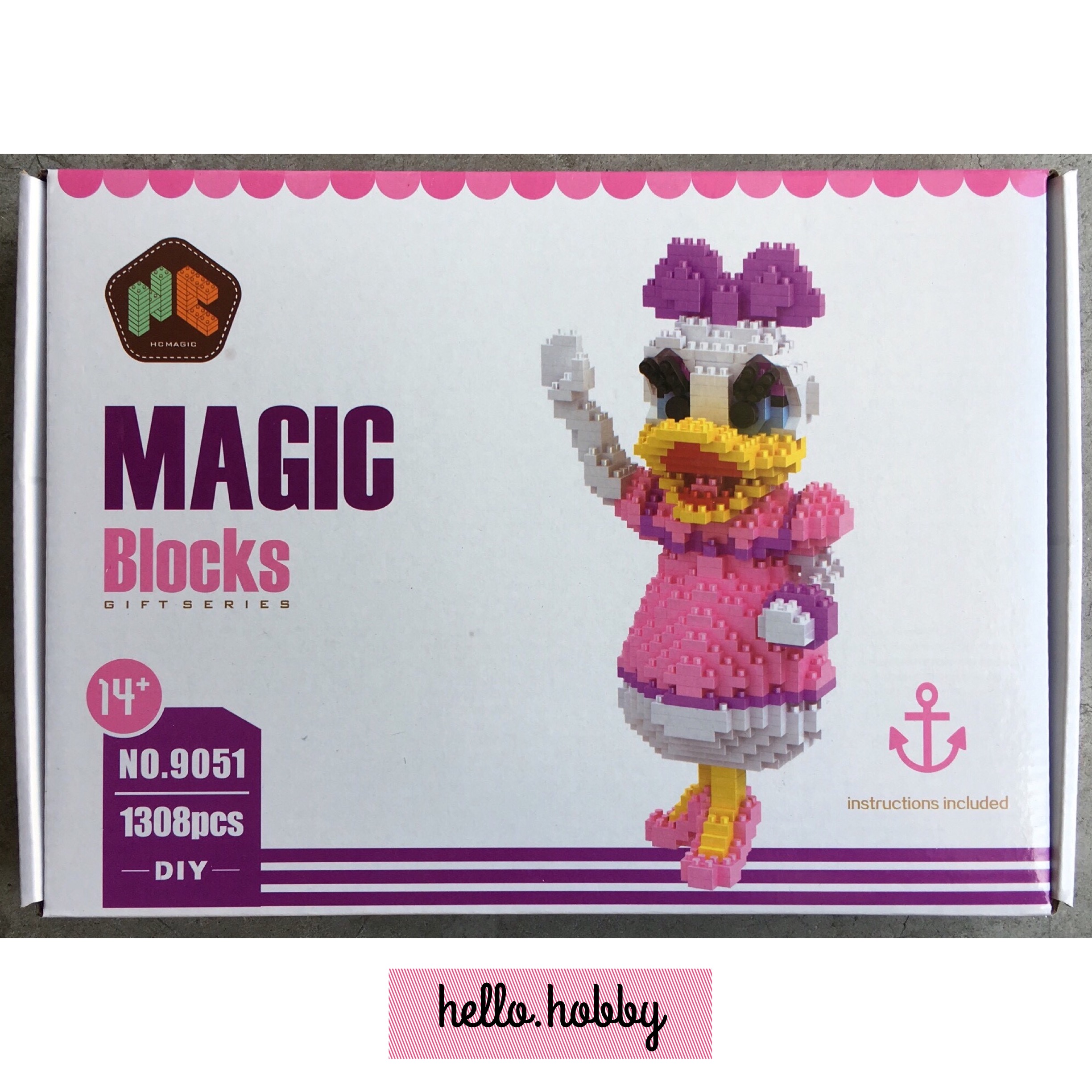 HC Magic 9051 Disney Daisy Duck 1308pcs