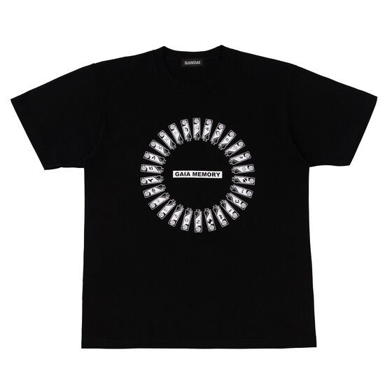 PRE-ORDER : Kamen Rider W Gaia Memory T-shirt