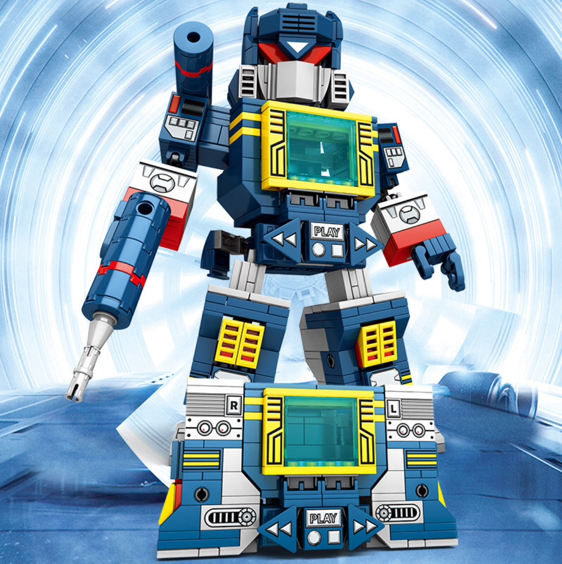 SY 6487 Transformer soundwave G1 2 in 1 462pcs