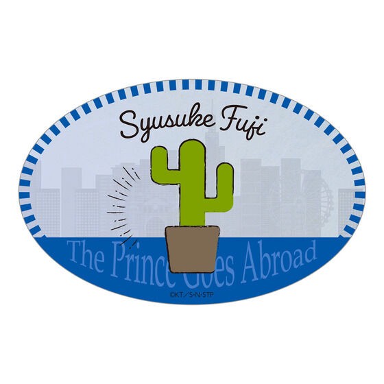 PRE-ORDER : New Prince of Tennis The Prince Goes Abroad Luggage Sticker Set