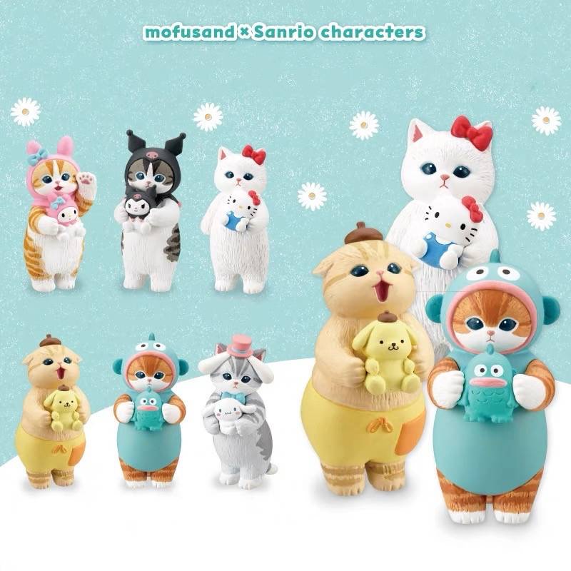 Mofusand x Sanrio Characters by Kitan Club (Set of 6)