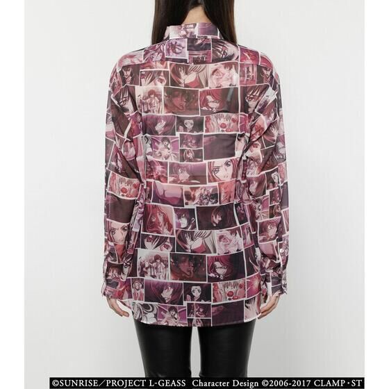 PRE-ORDER : Code Geass R4G Total Pattern Shirt (CODE GEASS SCENE PHOTO SHIRT)