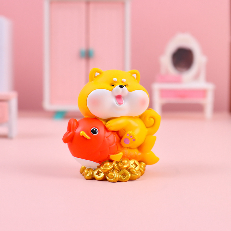 โมเดล ได้ 1 ตัว | Lucky Shiba Dog - More Than Billion Dollars Series by Romantic Light