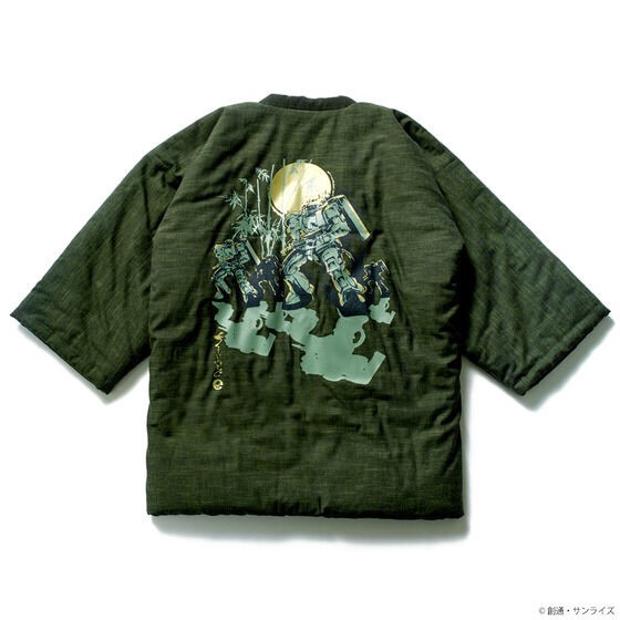 PRE-ORDER : STRICT-G JAPAN Miyata Textile "Mobile Suit Gundam" Hanten (Bamboo) Zaku II