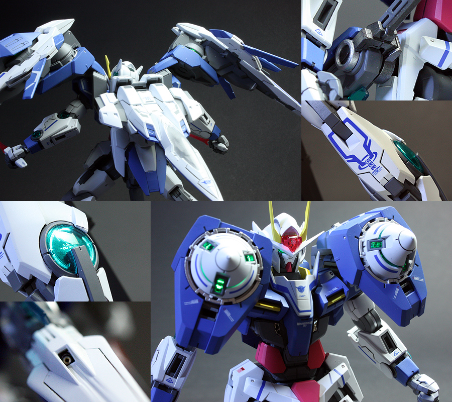 MG 1/100 GN-0000+GNR-010 OO Raiser by Bandai