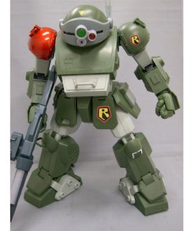 Armored Trooper Votoms - Scopedog Red Shoulder Ver.2 with Clear Armor Parts 1/12 Scale by Yamato