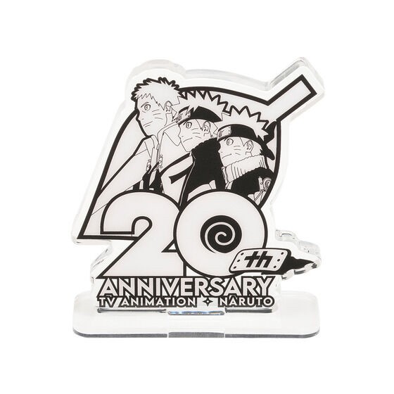 PRE-ORDER : Acrylic Logo Display EX Naruto 20th Logo