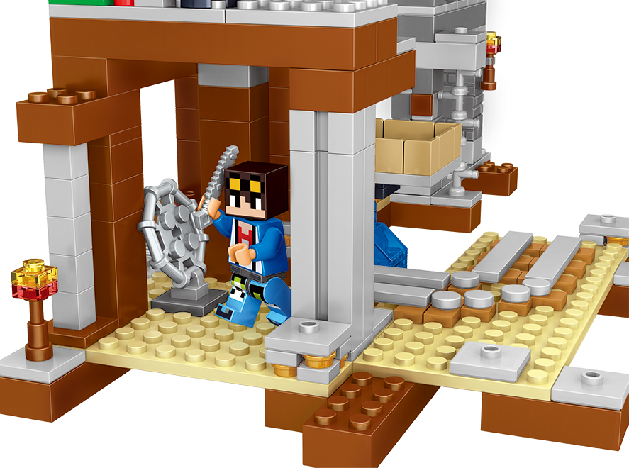 Qunlong QL0514 Minecraft Reston Fortress 493pcs