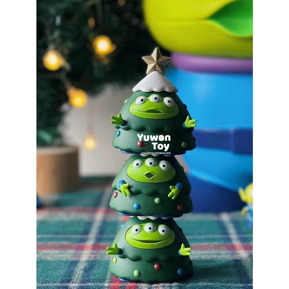 Toy Story - Aliens Little Christmas Tree Ornaments - Stackable Toy by Soap Studio