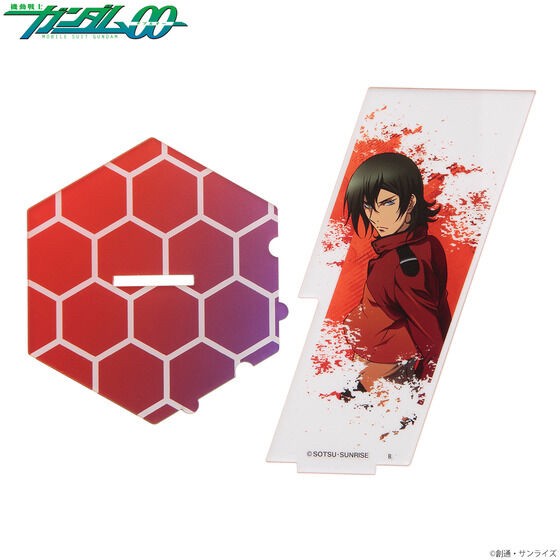 PRE-ORDER : Mobile Suit Gundam 00 Character Illustration Acrylic Stand