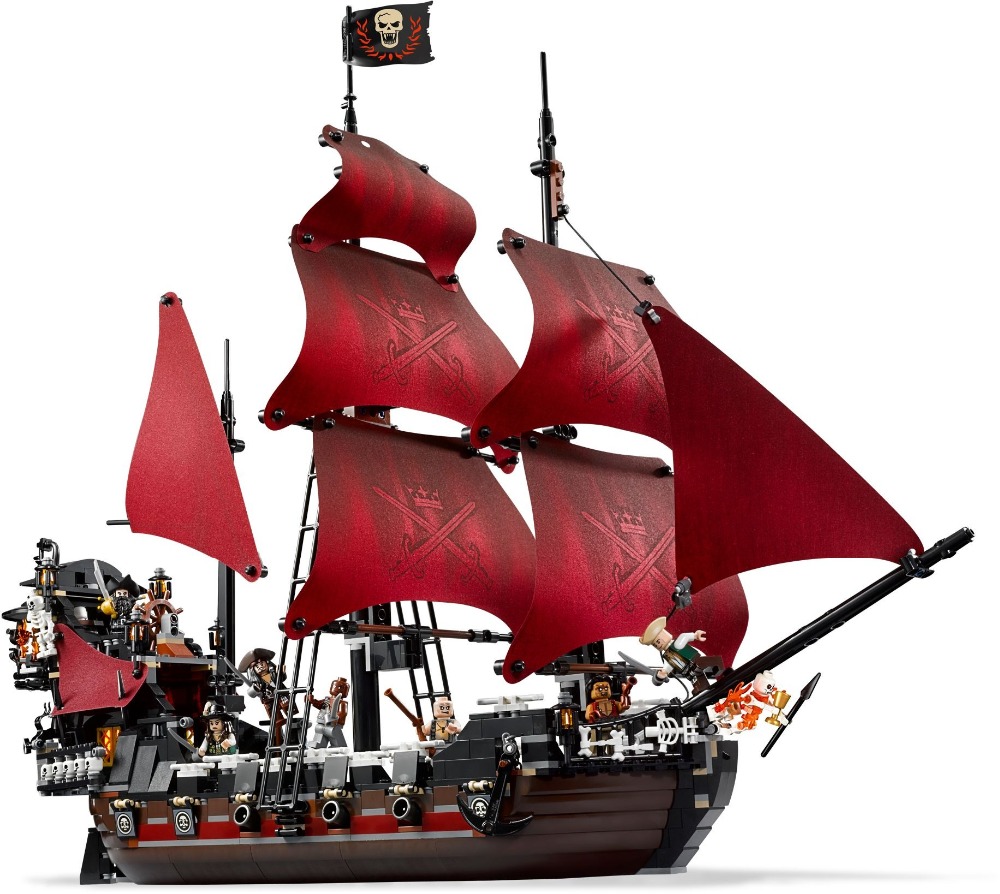 Lepin 16009 Pirates of the Caribbean Queen Anne’s Revenge 1151pcs