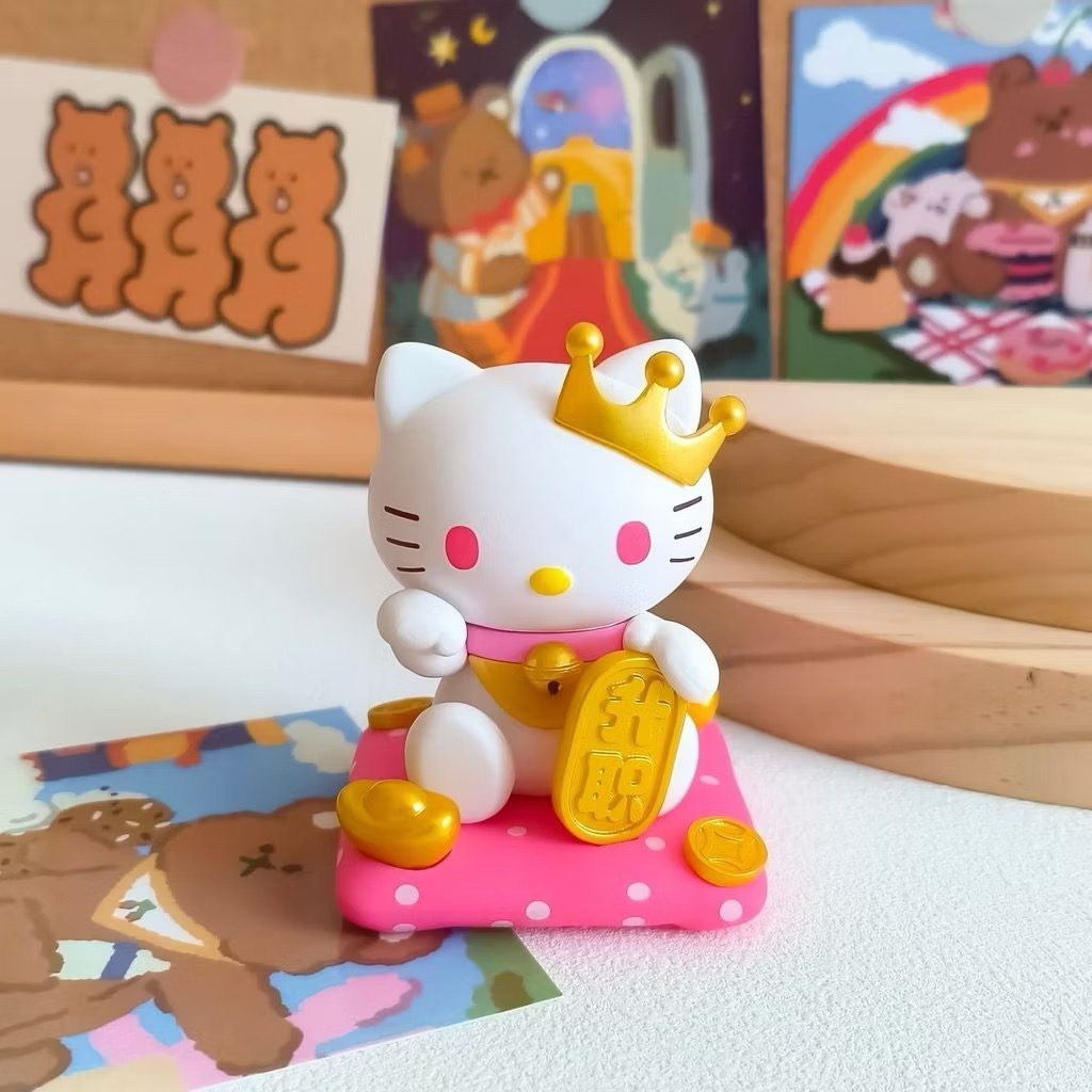 โมเดลคิตตี้กวัก Sanrio - Hello Kitty Lucky and Rich Series (Set of 6)