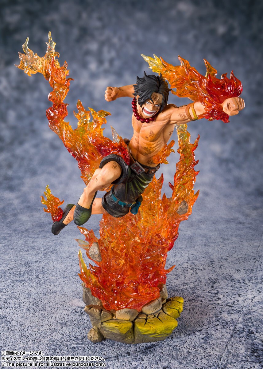 FIGUARTS ZERO PORTGAS D. ACE -WHITEBEARD PIRATES 2ND COMMANDER- (ONE PIECE) PVC FIGURE