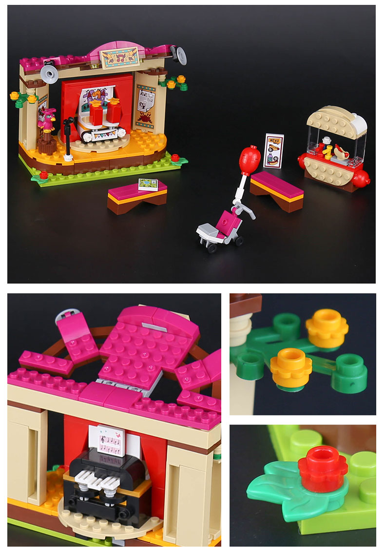 Lepin 01058 Friends Andrea's Park Performance 256pcs