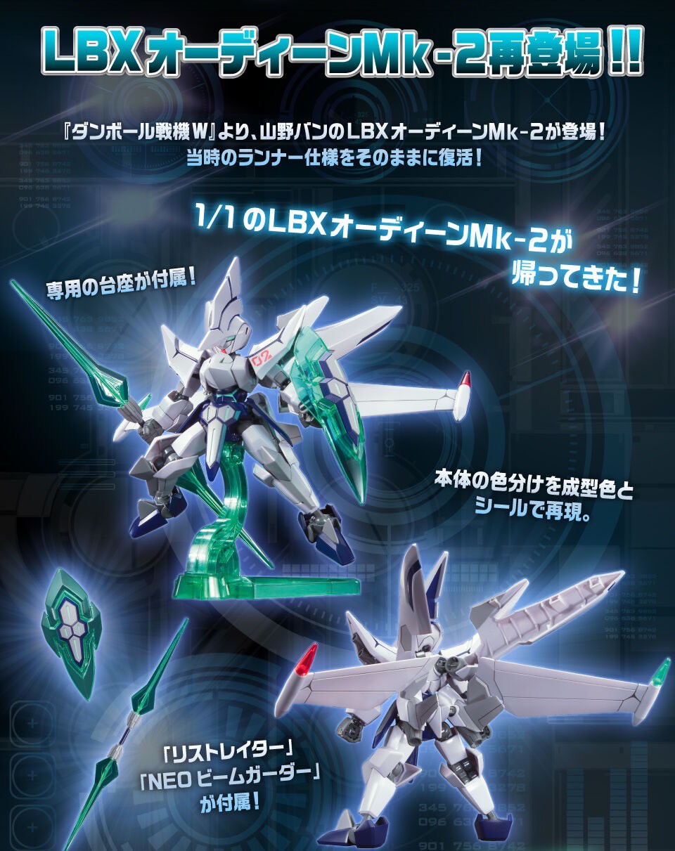 PRE-ORDER : LBX Achilles D9 / Odin Mk-2