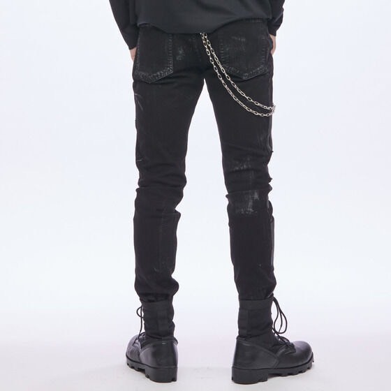 PRE-ORDER : Bakuage Sentai Boonboomger x h.NAOTO Bun Orange/Genba Bureki Patch Denim