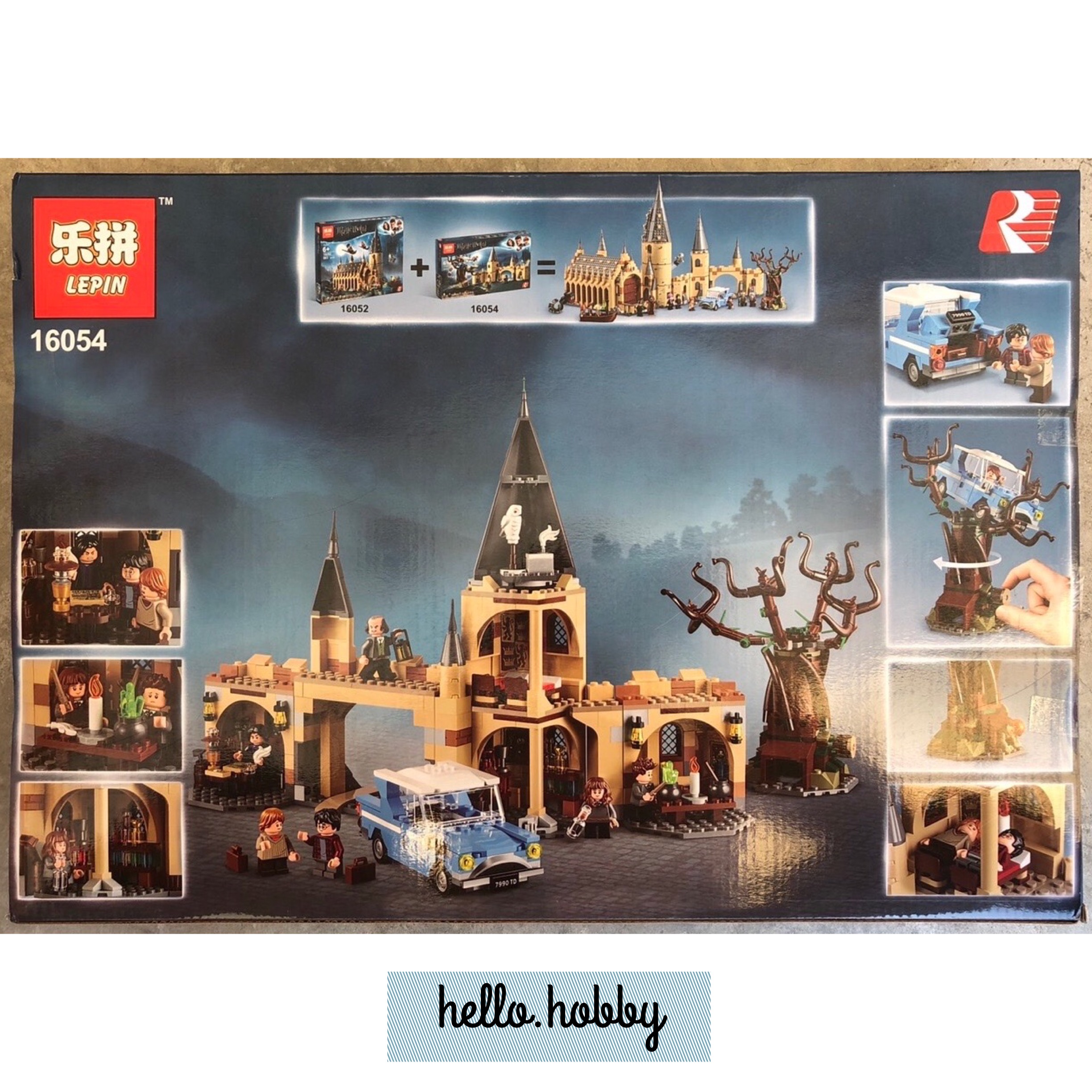 Lepin 16054 Harry Potter Hogwarts Whomping Willow 844pcs