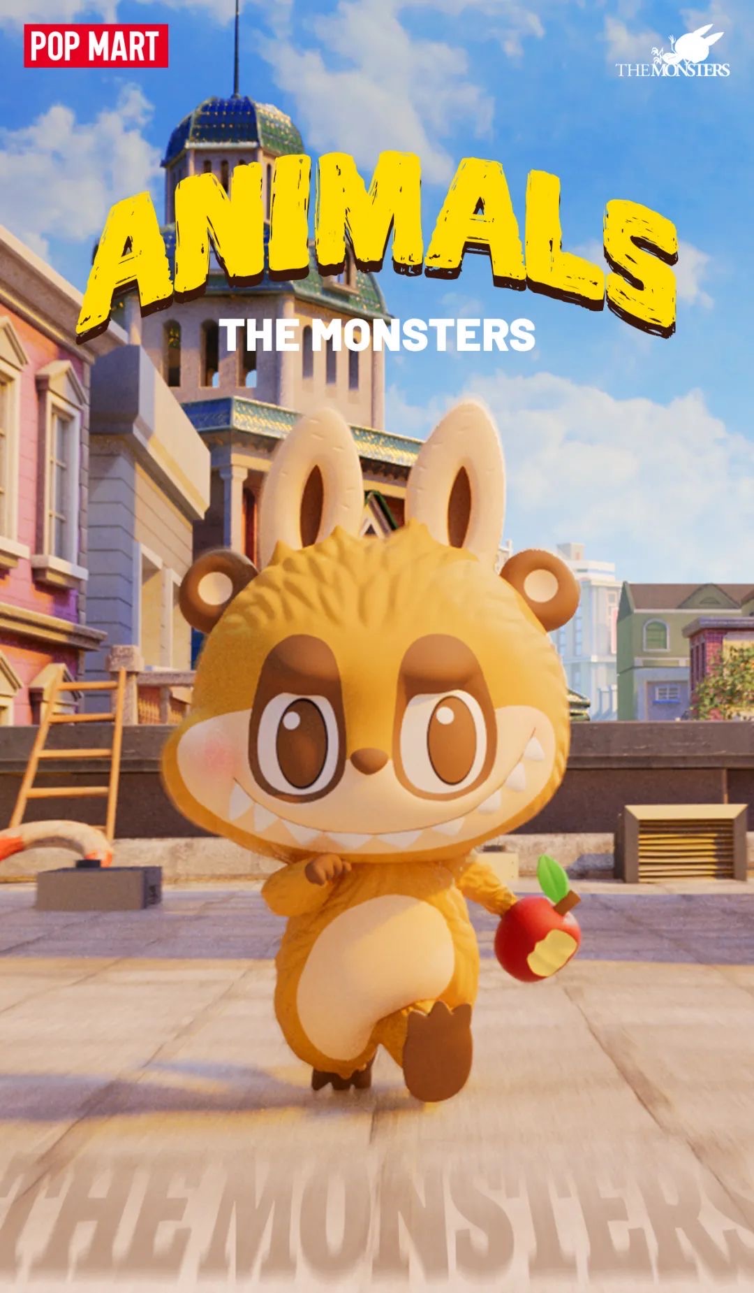 Labubu The Monsters Animals series by Pop Mart (Set of 12+1secret)