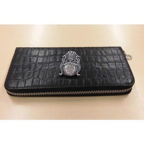 PRE-ORDER : Garo "Zaruba" Image Genuine Leather Round Wallet