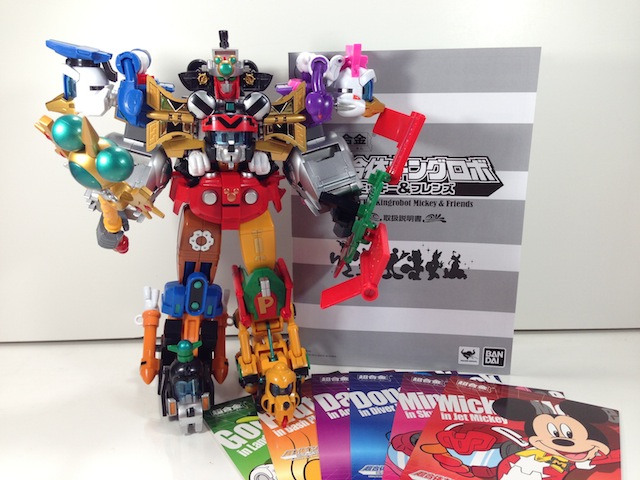 CHOGOKIN Chogattai King Robo Mickey & Friends by Bandai