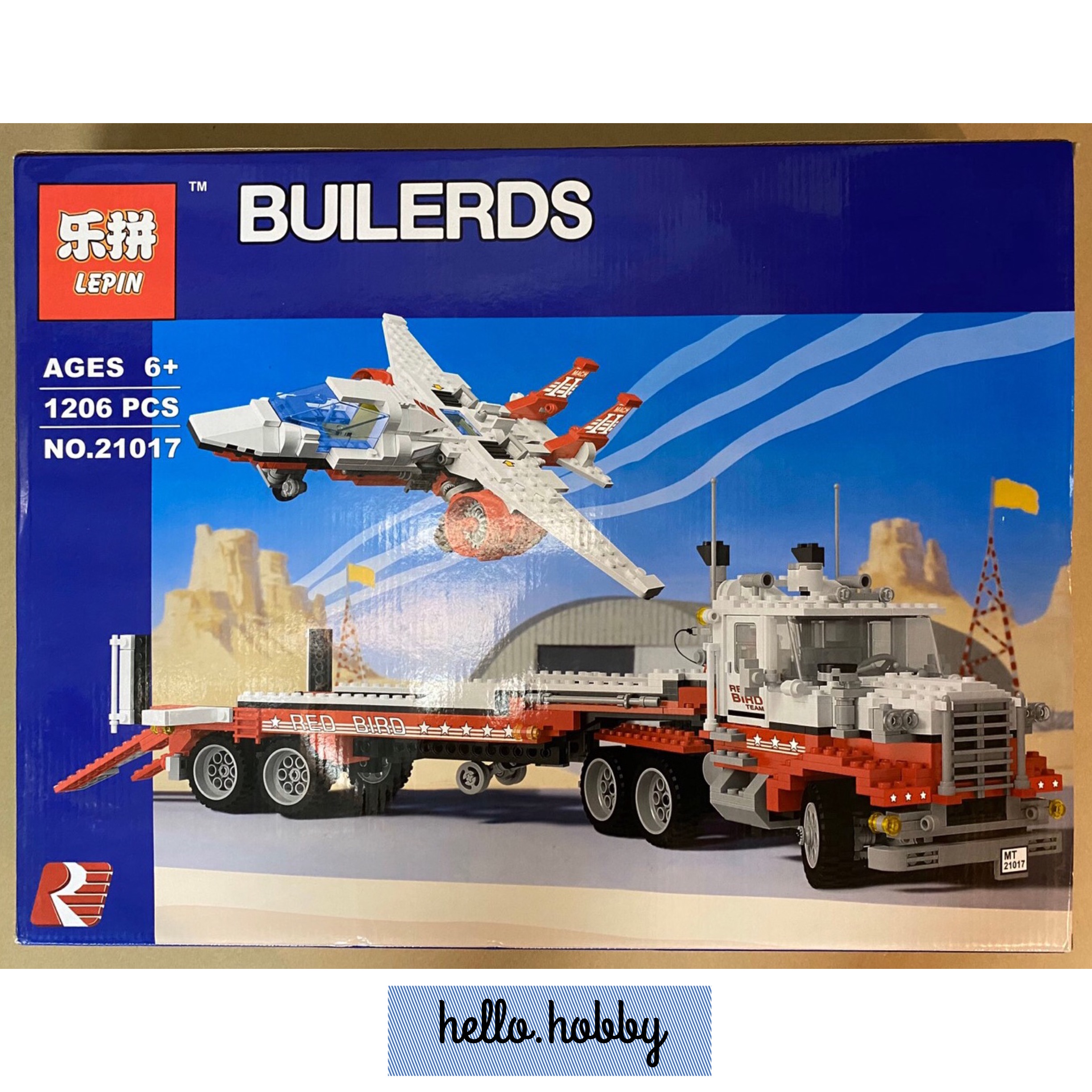 Lepin 21017 Mach II Red Bird Rig 1206pcs
