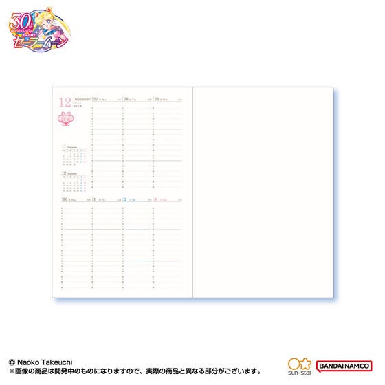 PRE-ORDER : Pretty Guardian Sailor Moon 2023 Makeup Notebook ~Original Illustration Edition~
