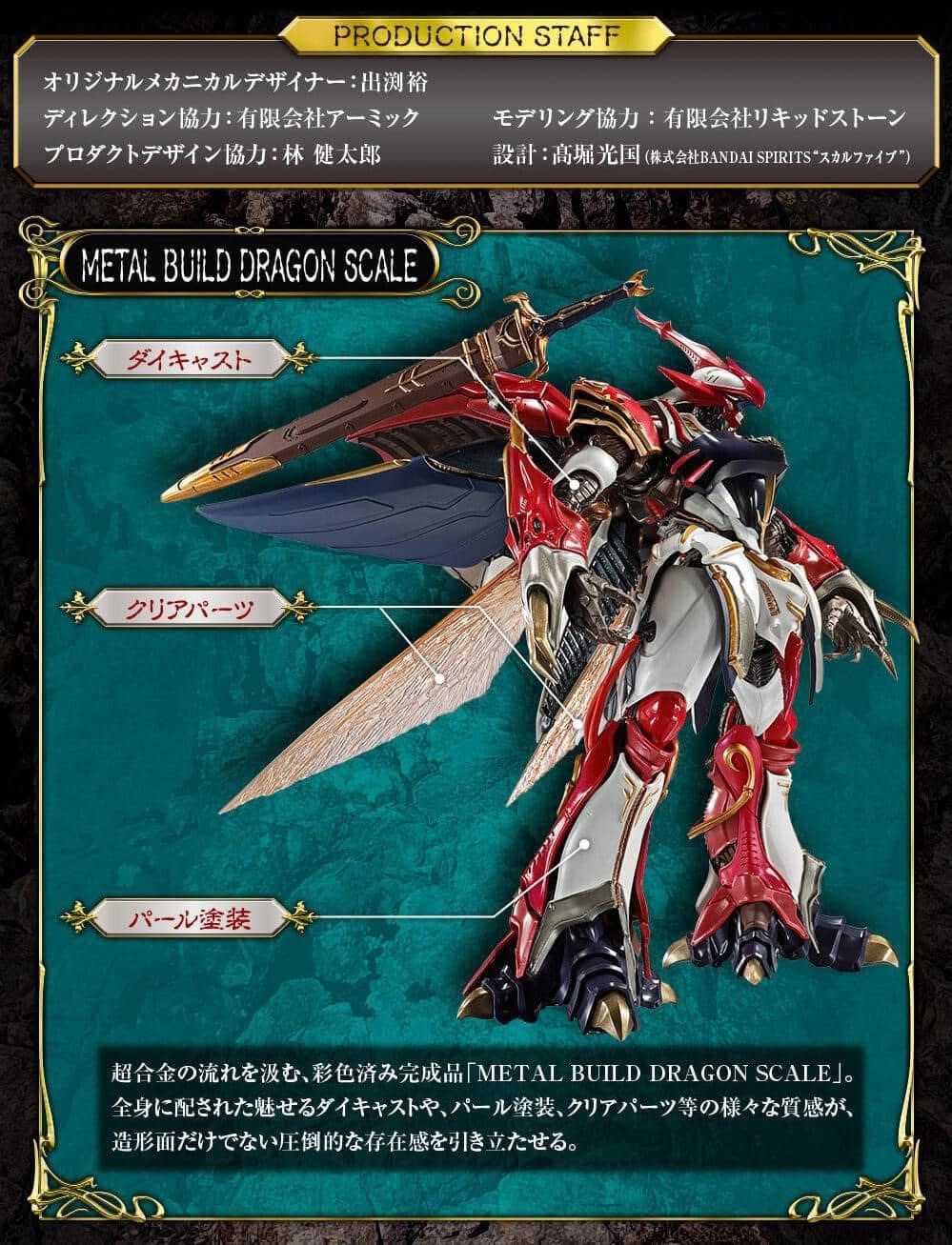 Gundam - METAL BUILD - DRAGON SCALE BELLVINE (Leader of the NA Royal Knights Specification) by Premium Bandai (Limited มีกล่องน้ำตาล)