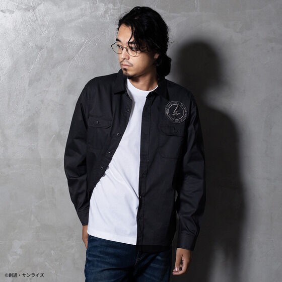 PRE-ORDER : STRICT-G "Mobile Suit Gundam SEED DESTINY" Long Sleeve Work Shirt Z.A.F.T. Special Forces Logo