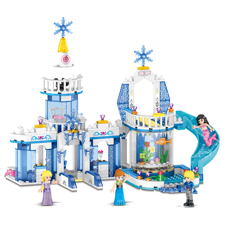 Lele 37026 Happy Princess Frozen Twin Castles 345pcs