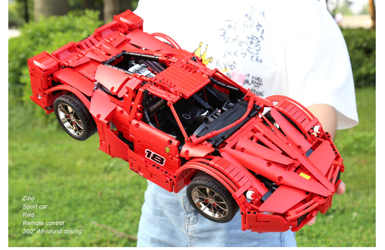 Mould King 13085 Ferrari FXX Supercharged V12r 2101pcs (บังคับได้)