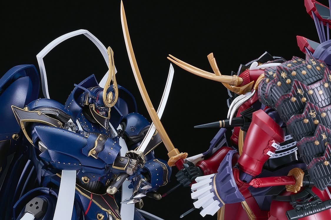 Pre-order : MODEROID Soushuu Gorou-Nyuudou Masamune (Full Metal Daemon: Muramasa) Plastic Model Kit by Good Smile Company