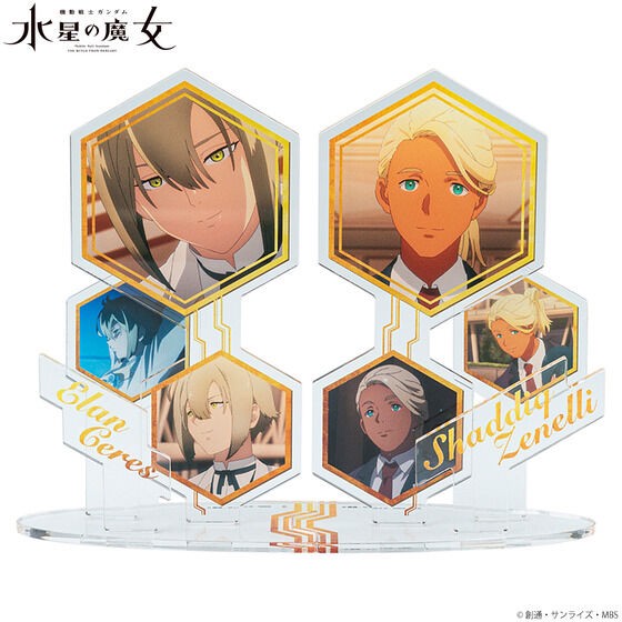 PRE-ORDER : Mobile Suit Gundam The Witch from Mercury Acrylic Stand Incubation Party (All 4 types)